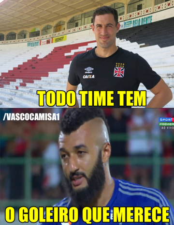 Meme 1 Vasco x Cruzeiro