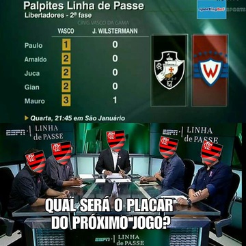 Meme Vasco x Jorge Wilstermann